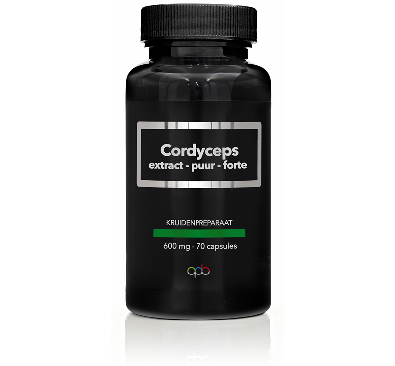 APB Holland Cordyceps extract puur forte 600mg 70 Capsules