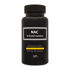 APB Holland NAC N-Acetyl-Cysteine puur 625mg 80.00 Capsules