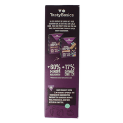 TastyBasics Less carb-high protein granola choco en noten 350 Gram