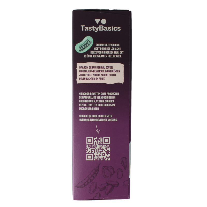 TastyBasics Less carb-high protein granola choco en noten 350 Gram