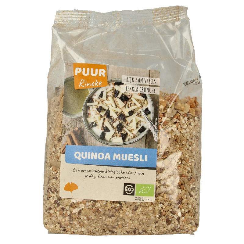 Puur Rineke Quinoa muesli bio 600 Gram