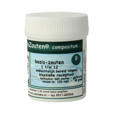 Vitazouten Compositum basis 1 t/m 12 120 Tabletten