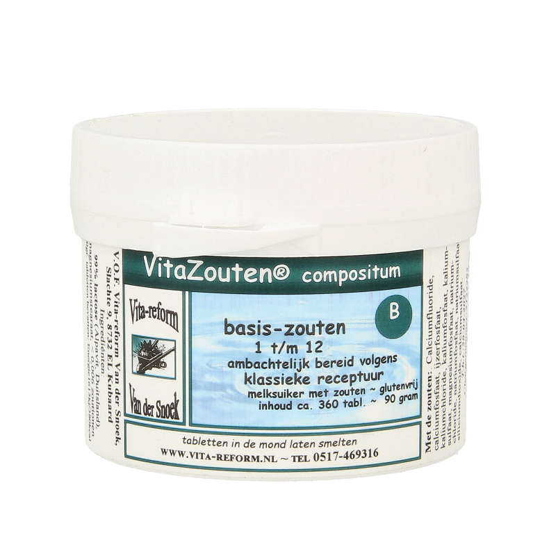 Vitazouten Compositum basis 1 t/m 12 360 Tabletten