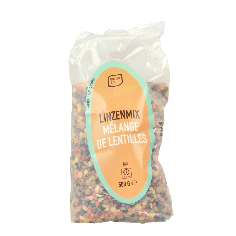 Greenage Linzenmix bio 500 Gram