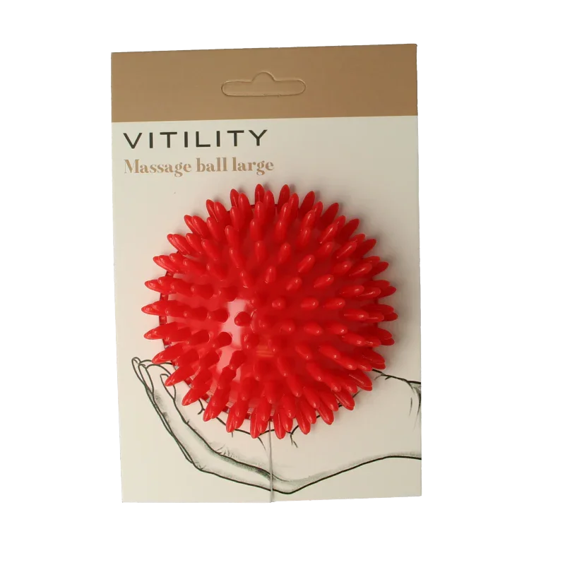 Vitility Massagebal 9cm rood 1 Stuks