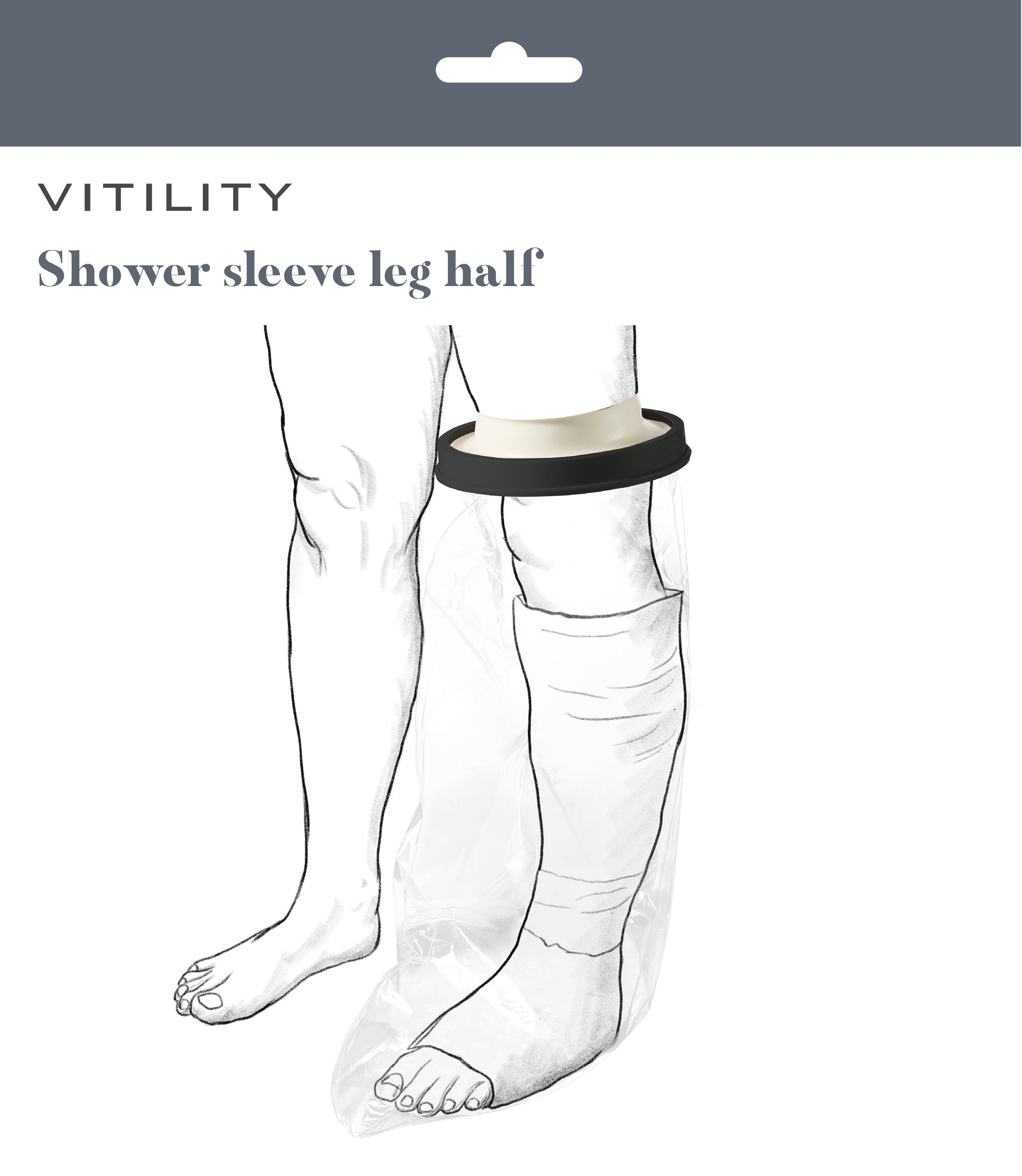 Vitility Douchehoes been half 1 Stuks