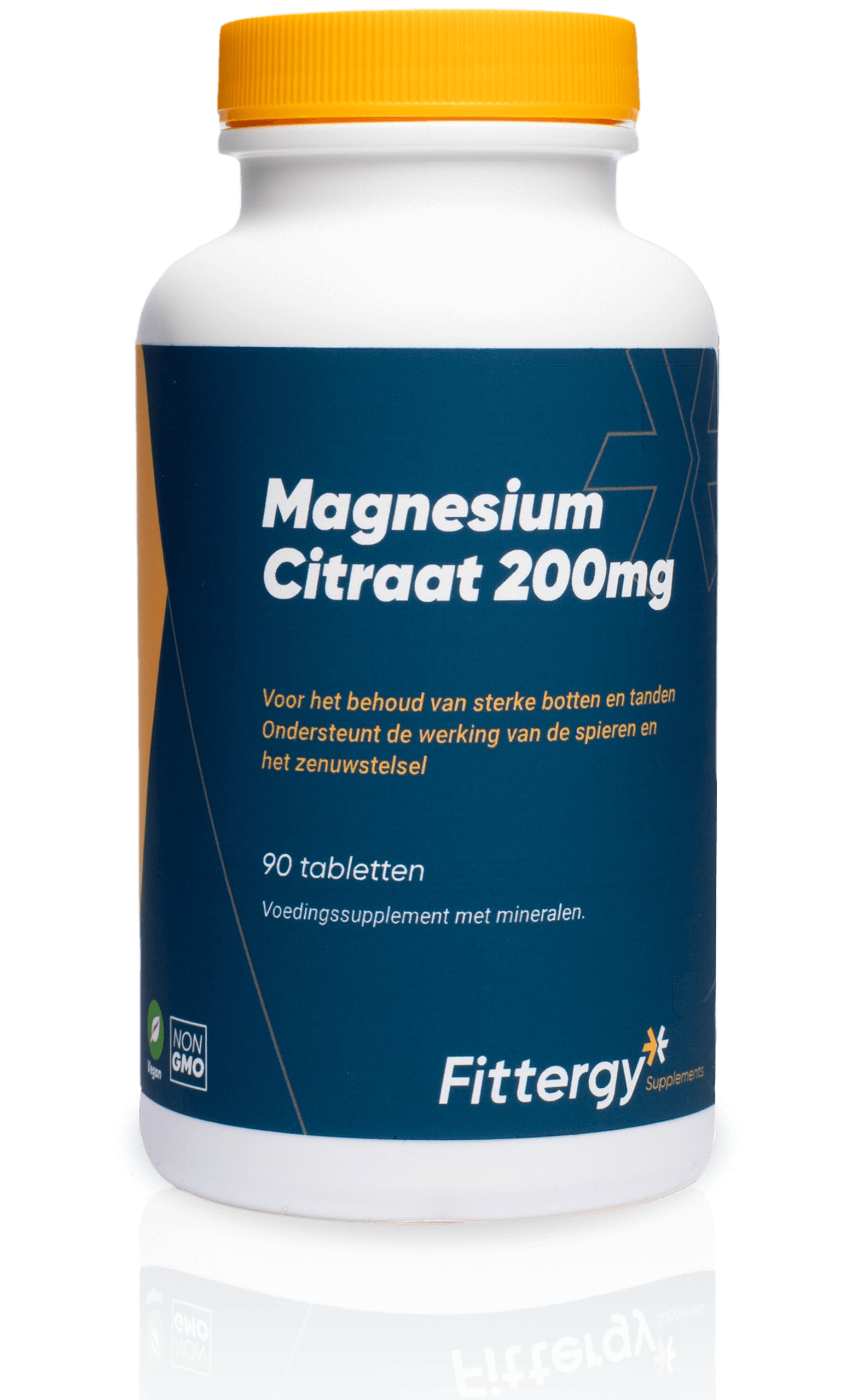 Fittergy Magnesiumcitraat 200mg 90.00 Tabletten