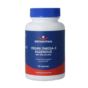 OrthoVitaal Vegan omega 3 algenolie 60.00 Vegetarische capsules
