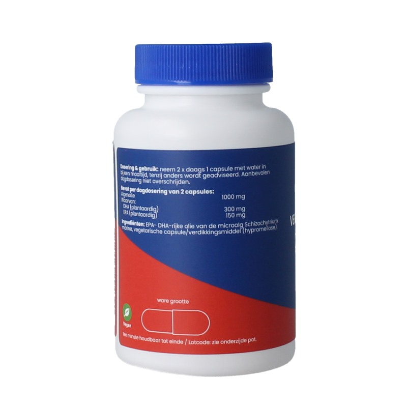 OrthoVitaal Vegan omega 3 algenolie 60 Vegetarische capsules