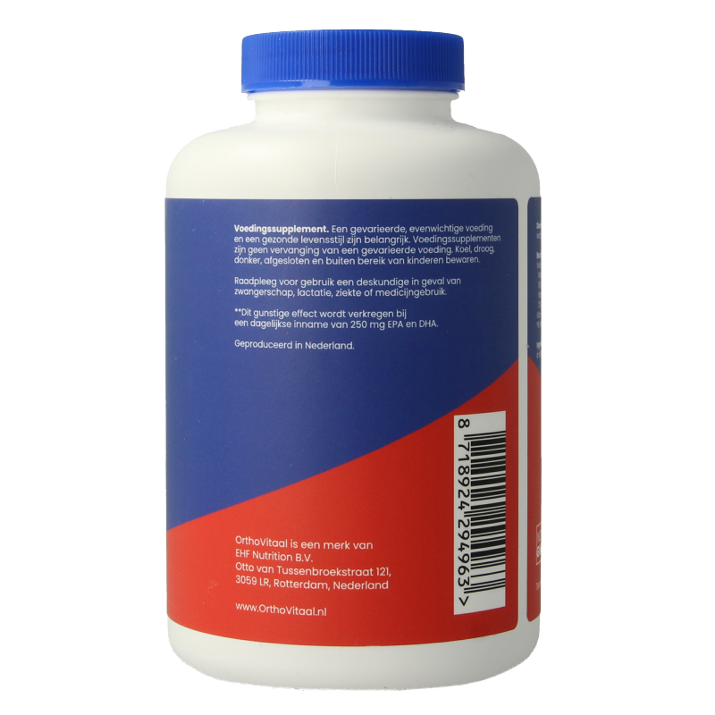 OrthoVitaal Visolie 500mg EPA 18% DHA 12% 240 Softgels