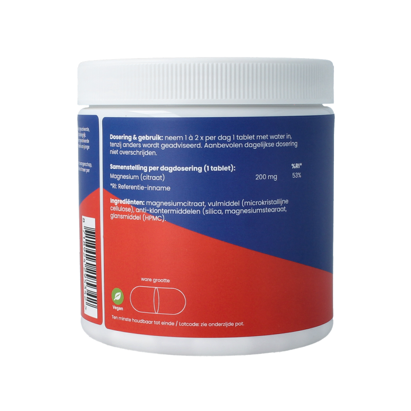 OrthoVitaal Magnesium citraat 200mg 240 Tabletten