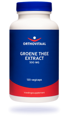 OrthoVitaal Groene thee extract 500mg 120.00 Vegetarische capsules