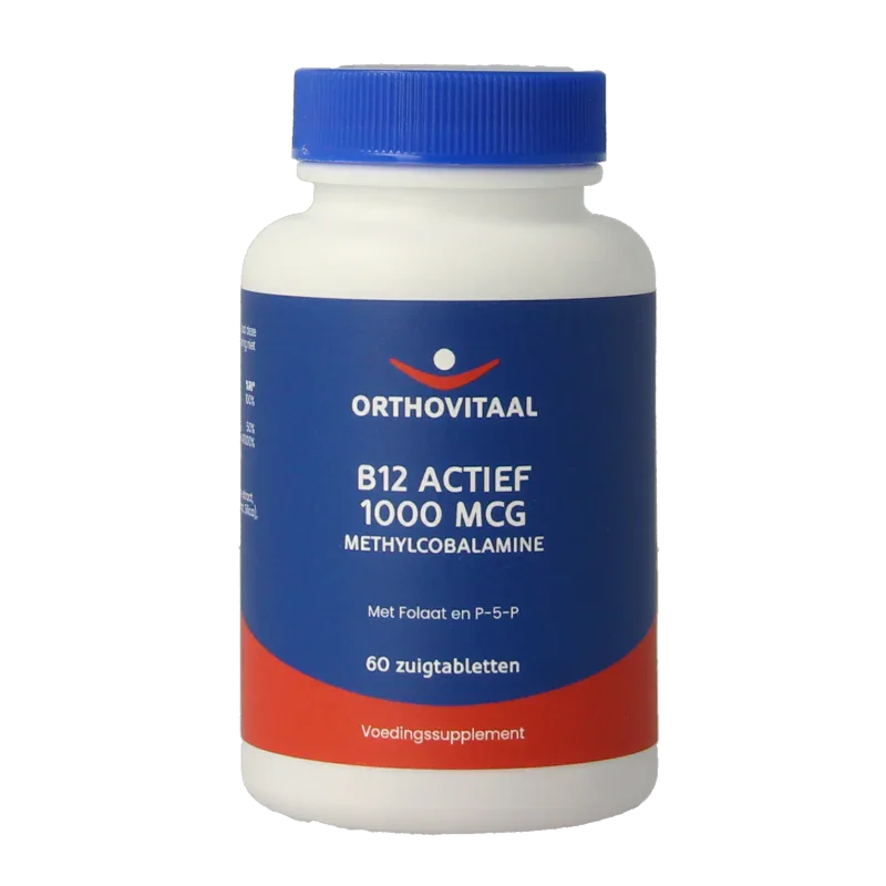 OrthoVitaal B12 Actief 1000mcg 60 Zuigtabletten