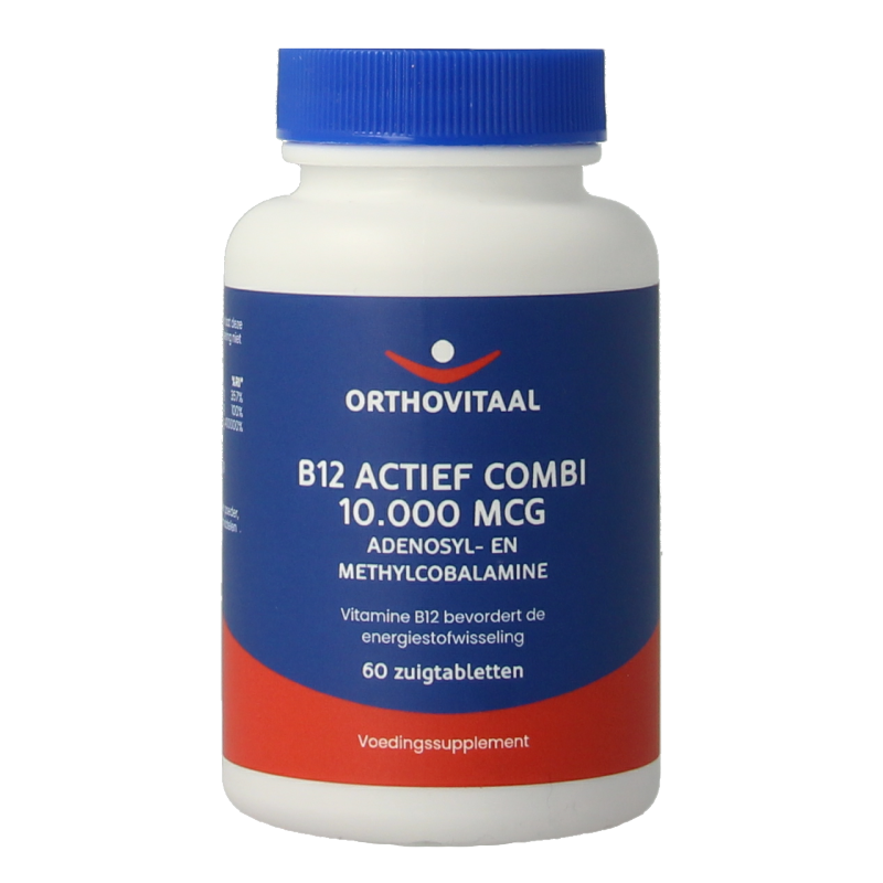 OrthoVitaal B12 Actief combi 10.000mcg 60 Zuigtabletten