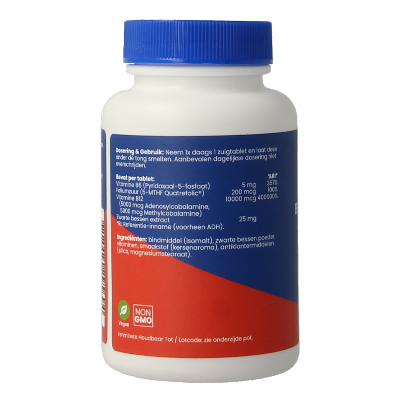 OrthoVitaal B12 Actief combi 10.000mcg 60 Zuigtabletten
