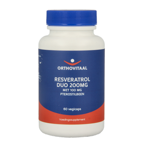 OrthoVitaal Resveratrol duo 200mg 60.00 Vegetarische capsules