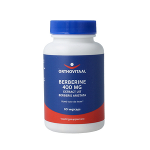 OrthoVitaal Berberine 400mg 60.00 Vegetarische capsules