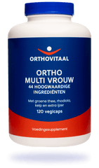 OrthoVitaal Ortho multi vrouw 120 Vegetarische capsules