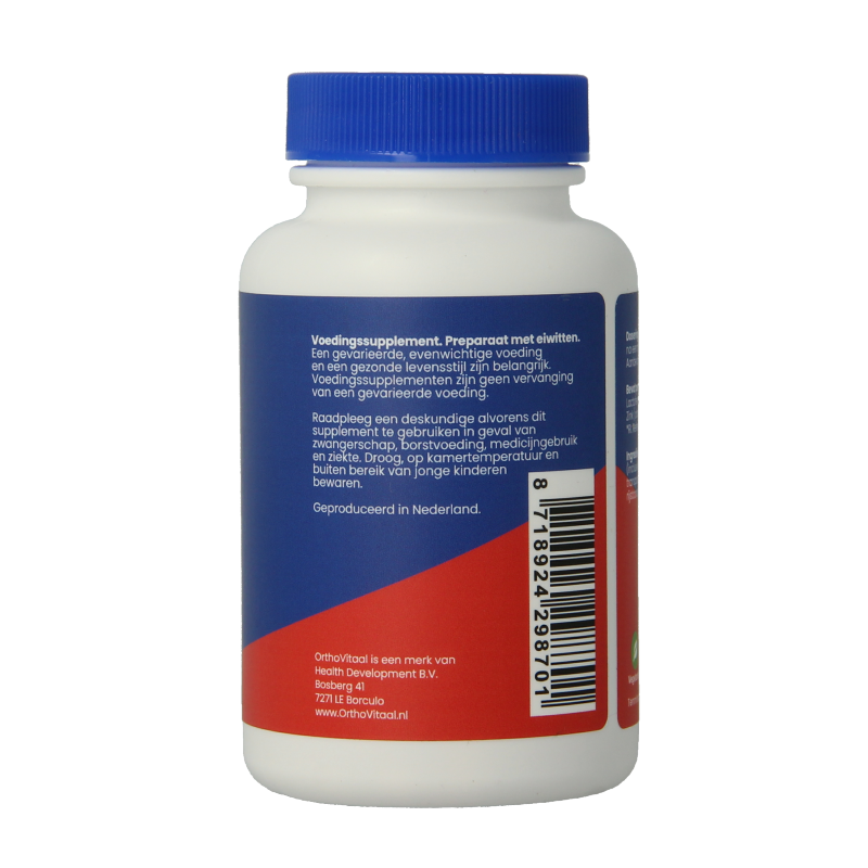 OrthoVitaal Lactoferrine 200mg 60 Vegetarische capsules