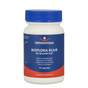 OrthoVitaal Bioflora kuur 100 miljard 14.00 Vegetarische capsules