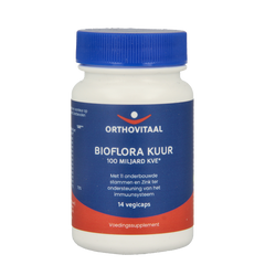OrthoVitaal Bioflora kuur 100 miljard 14 Vegetarische capsules