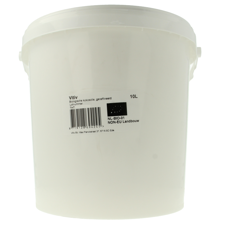 Vitiv Kokosolie geurloos bio 10 Liter