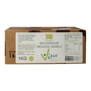 Vitiv Dátiles medjoul caja bio 1 Kilogramo