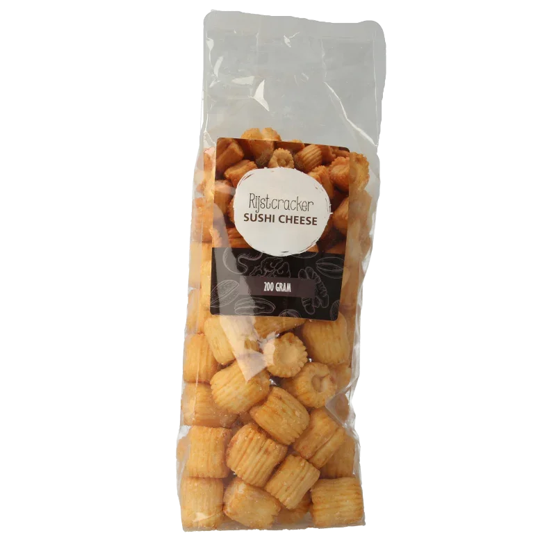 MijnNatuurwinkel Rijstcracker sushi cheese 200 Gram