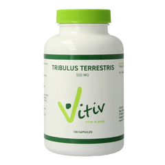 Vitiv Tribulus terrestris 500mg groen 100 Capsules