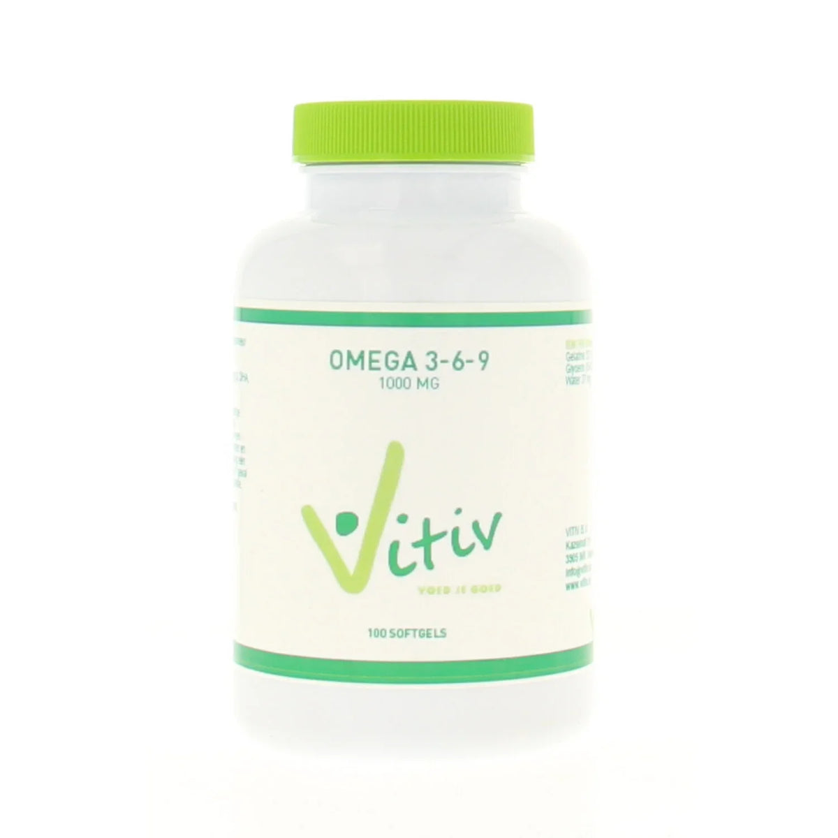 Vitiv Omega 3-6-9 100 Softgels