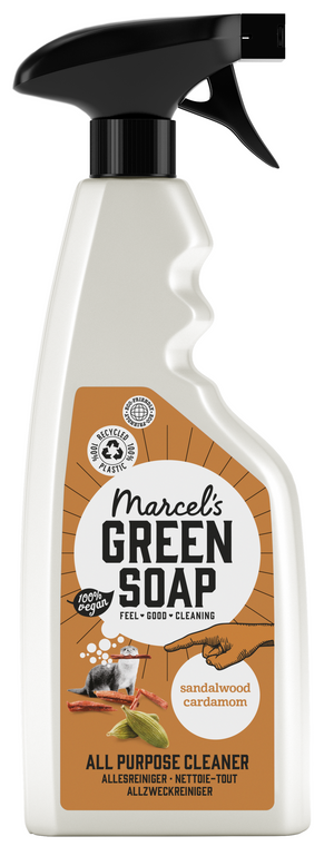 Marcel's Green Soap Allzweckreiniger Spray Sandelholz & Kardamom 500 Milliliter