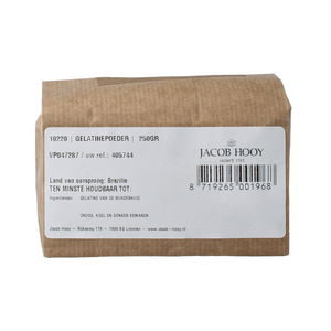 Jacob Hooy Gelatinepulver 250 Gram