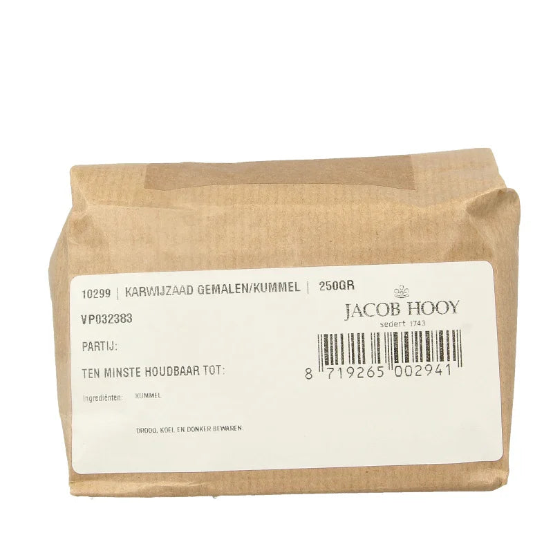 Jacob Hooy Karwijzaad/kummel gemalen 250 Gram