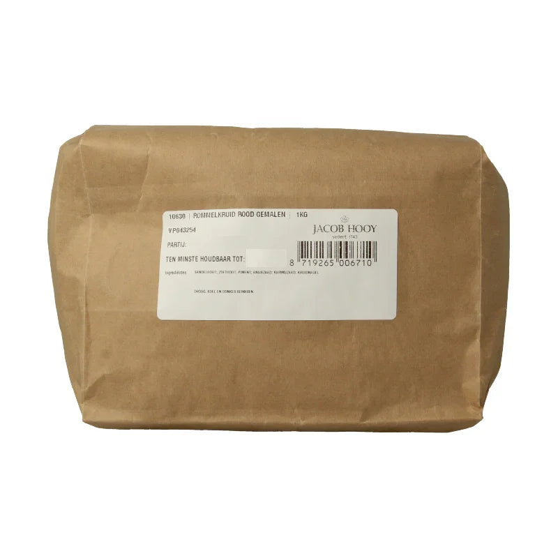 Jacob Hooy Rommelkruid rood 1 Kilogram