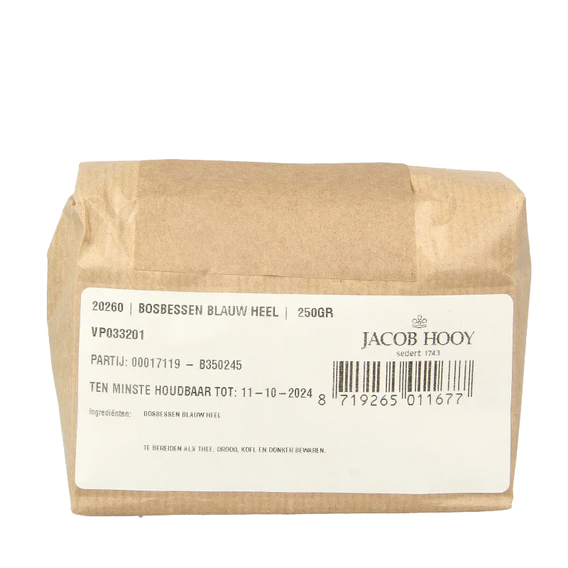 Jacob Hooy Bosbessen blauw 250 Gram