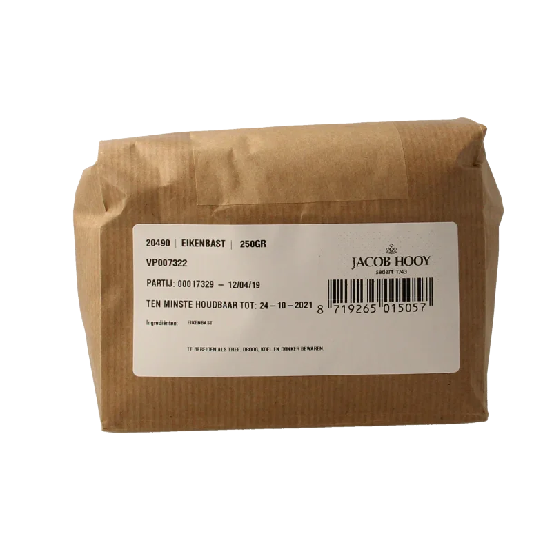 Jacob Hooy Eikebast gesneden 250 Gram