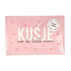 Soap & Gifts Geurkaart kusje voor de liefste mama 1.00 Stuks
