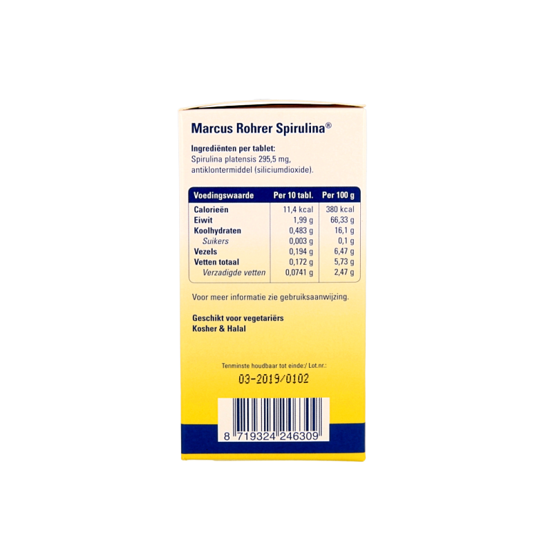 Marcus Rohrer Spirulina  180 Tabletten