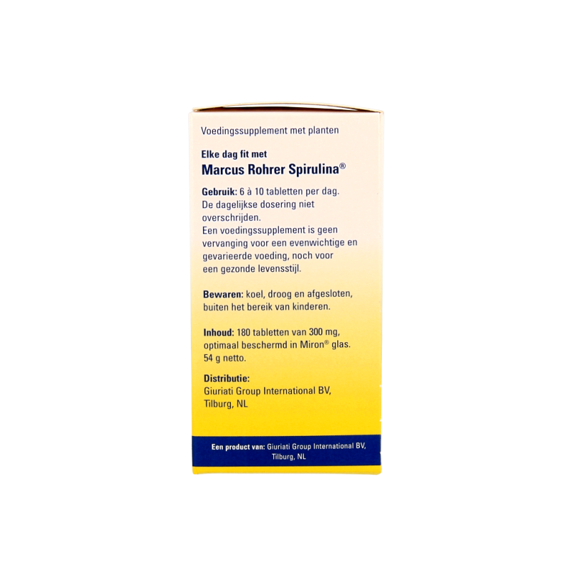 Marcus Rohrer Spirulina  180 Tabletten