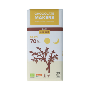 Chocolatemakers Brazil 70% pur Demeter Bio 80 Gram