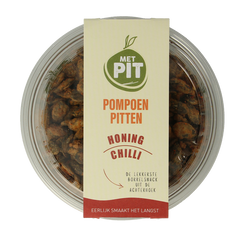 Met PIT Pompoenpitten honing chili 150 Gram