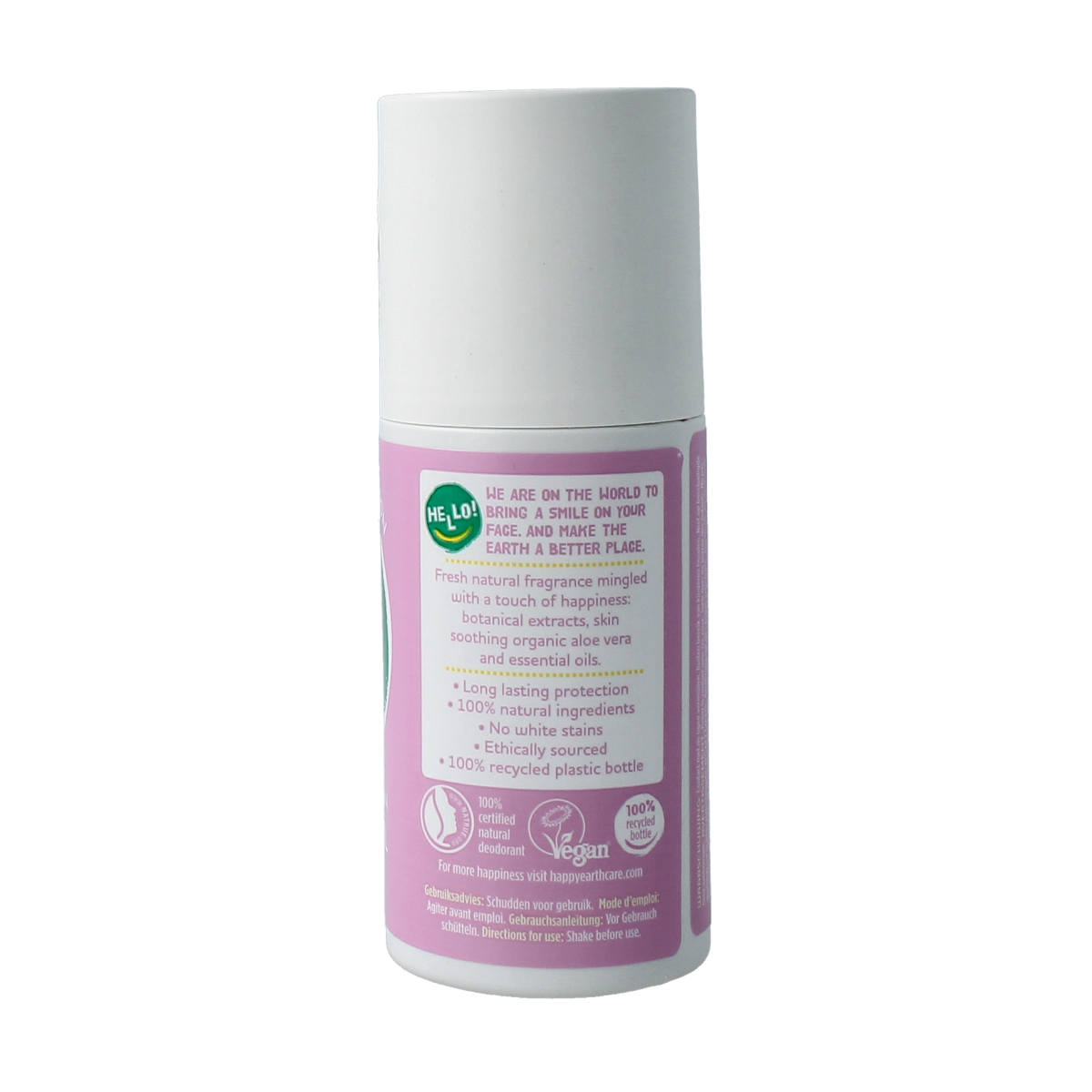 Happy Earth Pure deodorant roll-on lavender ylang 75.00 Milliliter