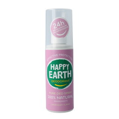 Happy Earth Pure deodorant spray lavender ylang 100 Milliliter