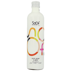 Soof Drinks Siroop wortel gember & appel 340 Milliliter