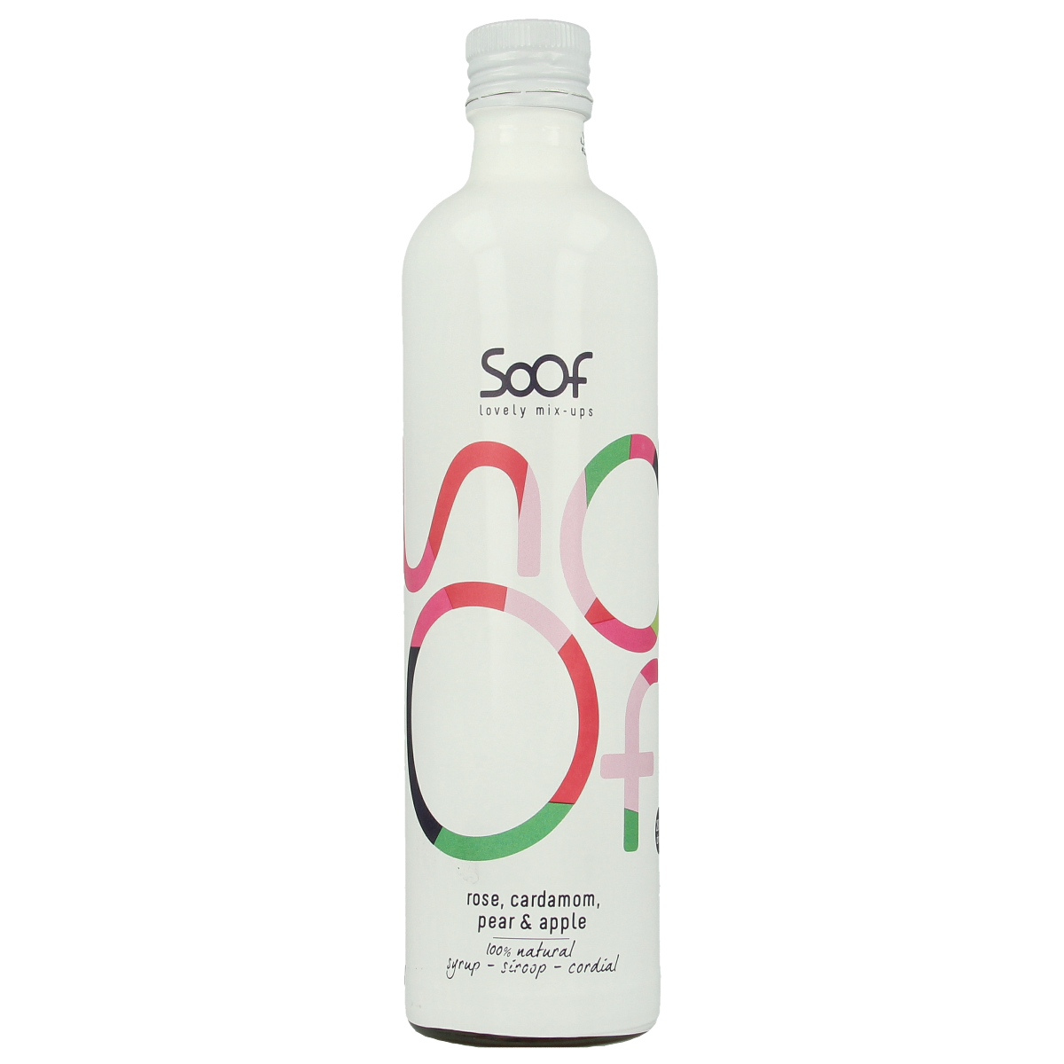 Soof Drinks Siroop kardemom peer & appel 340.00 Milliliter