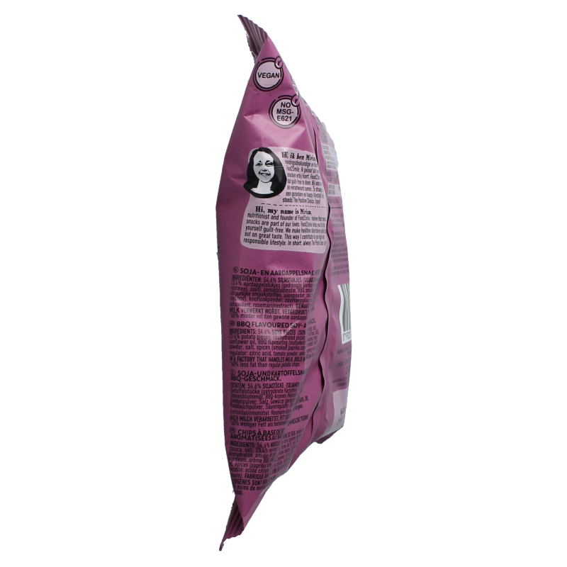 Food2Smile Popped chips barbeque 25 Gram