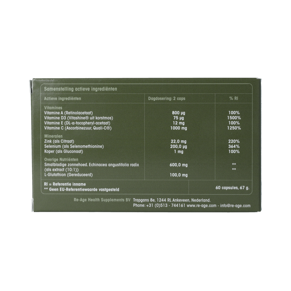 ReAge Immune pro 60.00 Capsules