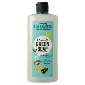 Marcel's Green Soap Shampoo & conditioner 2in1 mimosa zwarte bes 300.00 Milliliter