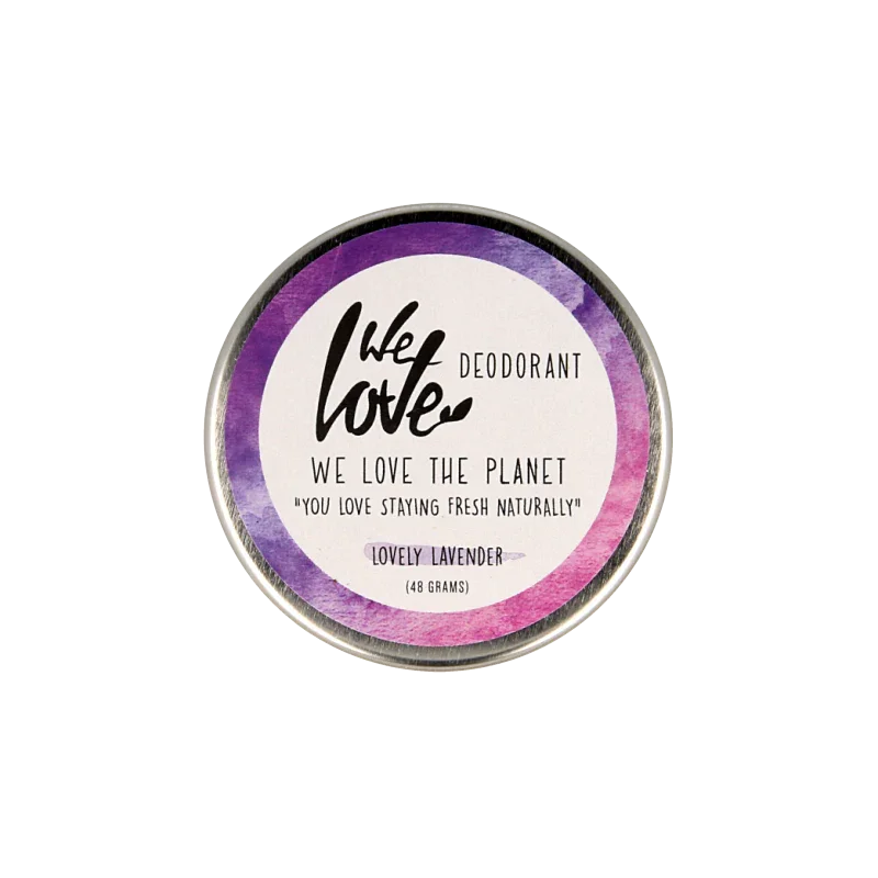 We Love The planet 100% natural deodorant lovely lavender 48 Gram