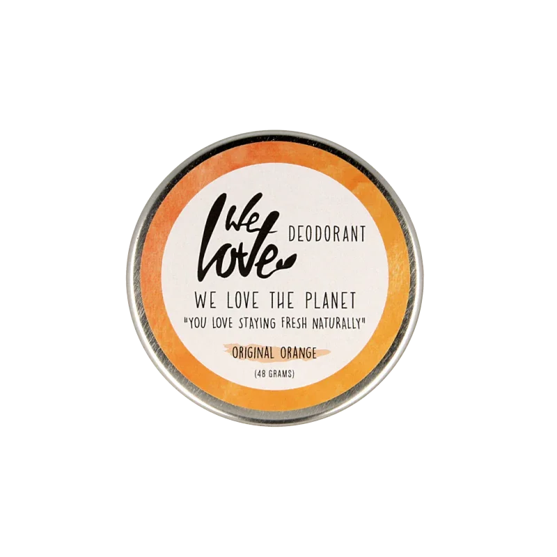 We Love The planet 100% natural deodorant original orange 48 Gram